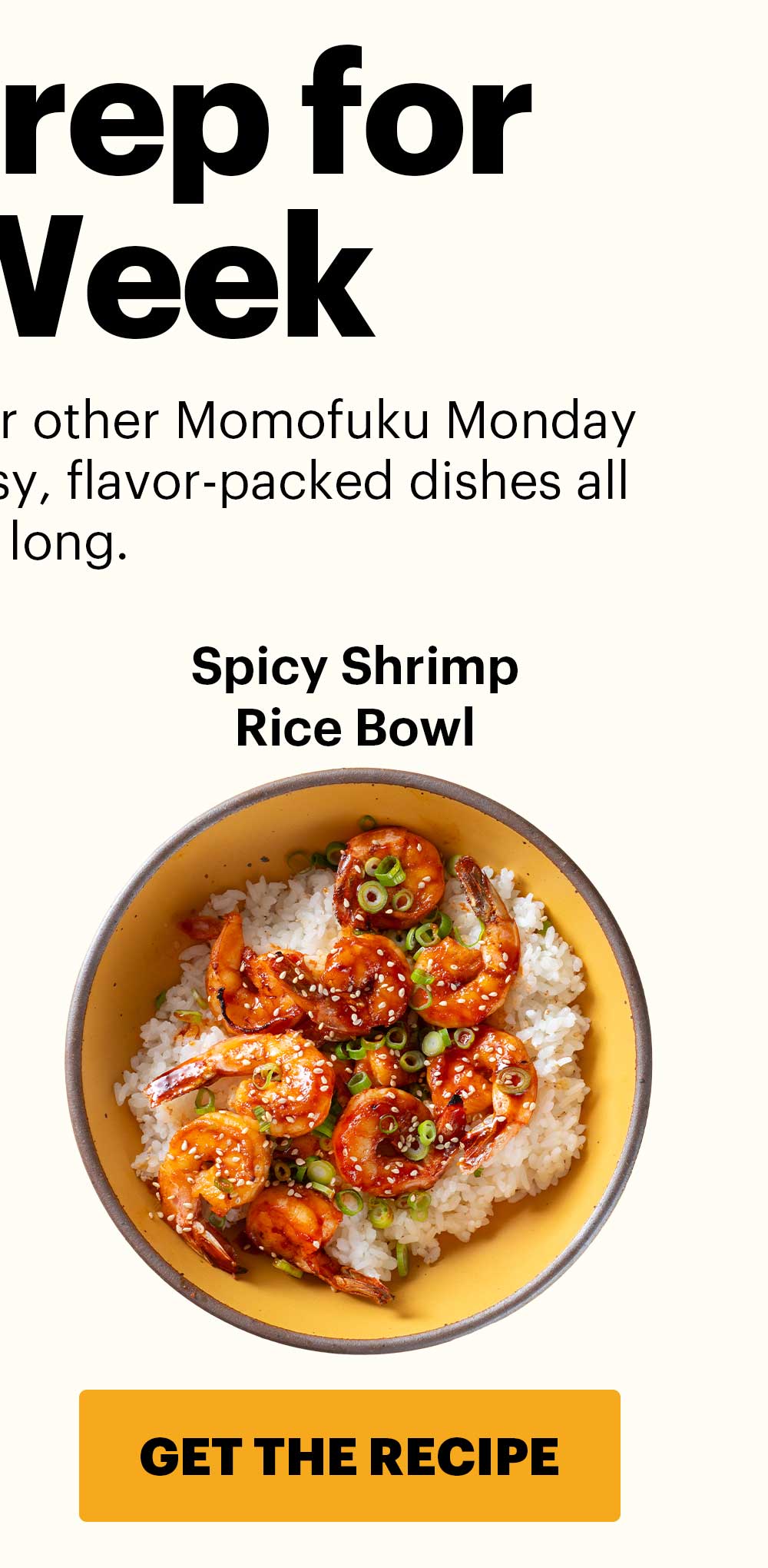 Spicy Shrimp Rice Bowl CTA: GET THE RECIPE