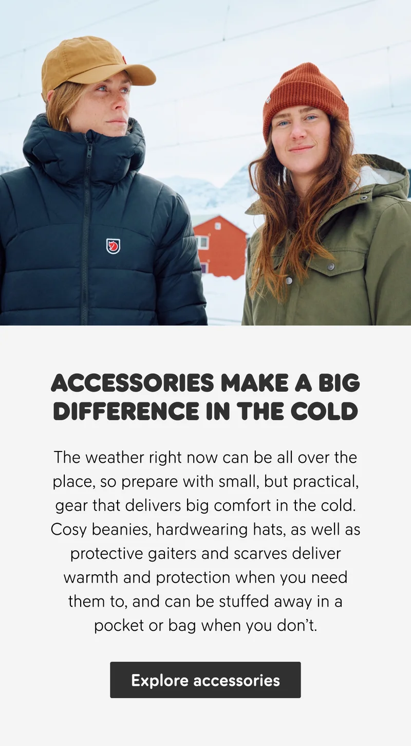 Accessories for the whole outdoor season