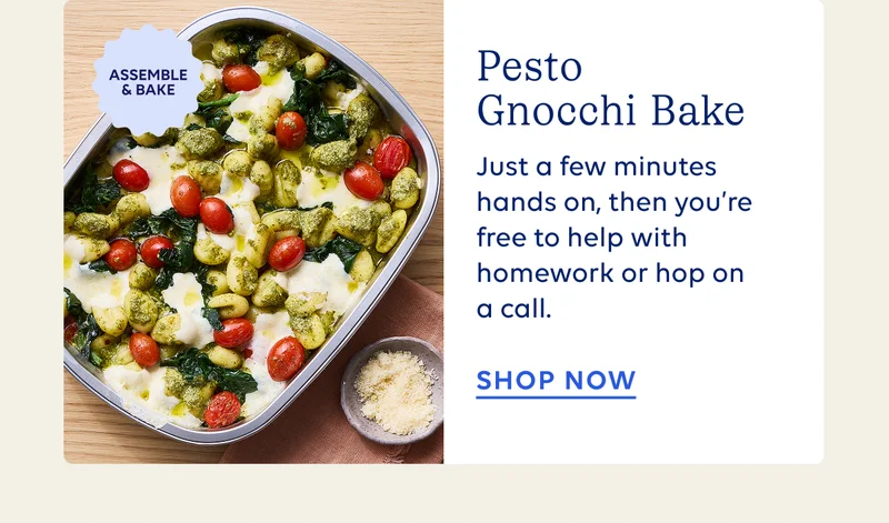Pesto Gnocchi Bake | SHOP NOW