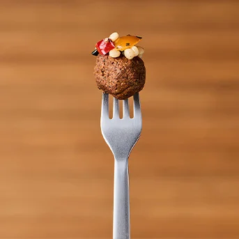 Delight in our new falafel ball at the IKEA Swedish restaurant