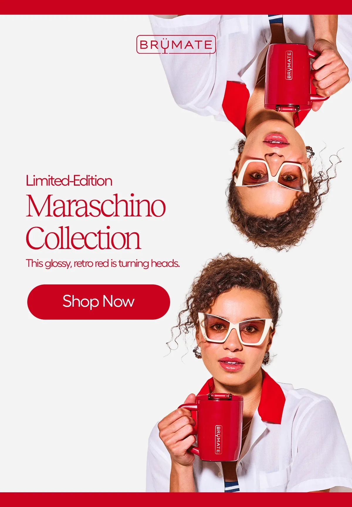 Limite Edition, Maraschino Collection. This glossy, retro red is turning heads. - Shop Now