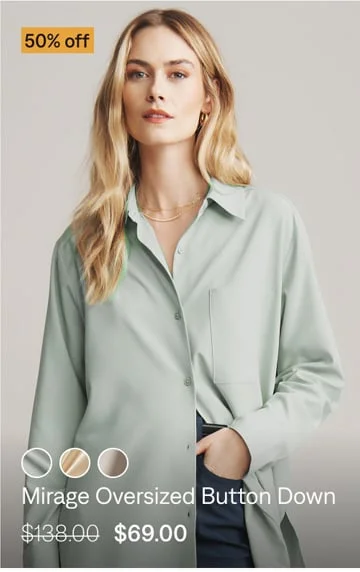 Mirage Oversized Button Down