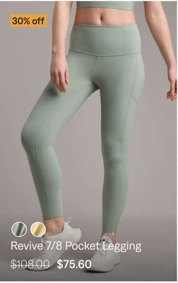 Revive 7/8 Pocket Legging