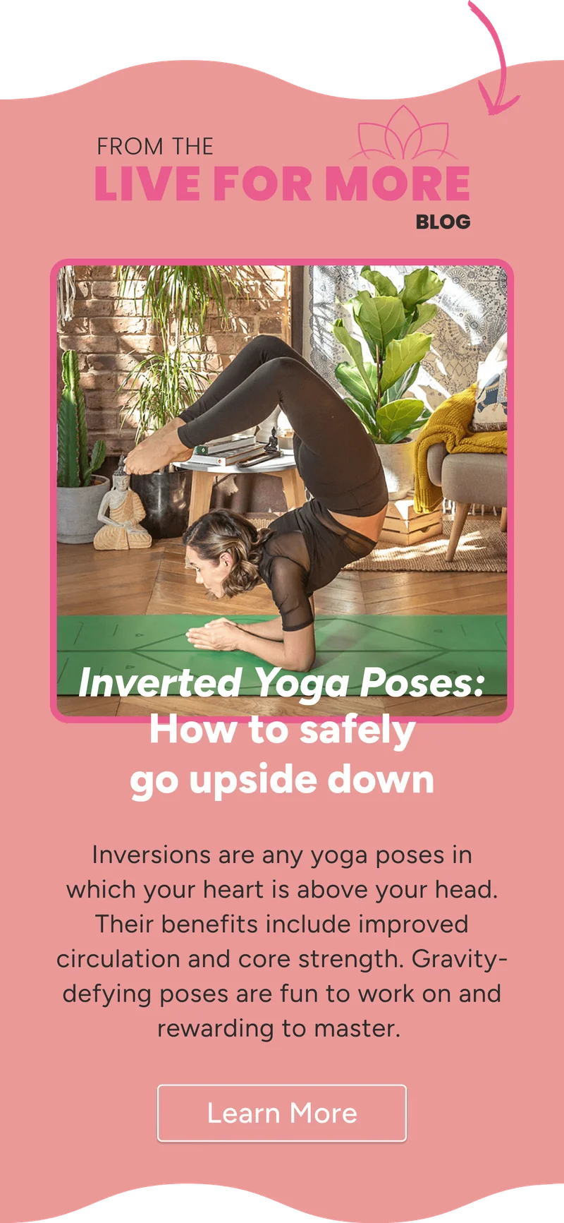 How to safely go upside down