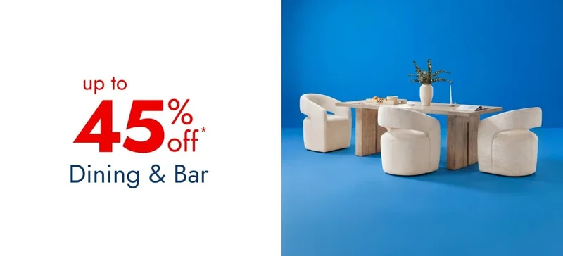 Shop Dining & Bar Furniture - up to 45% off