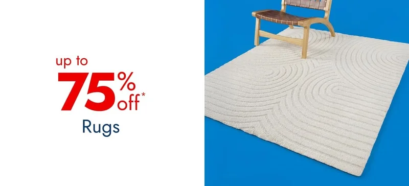 Shop Rugs - up to 75% off