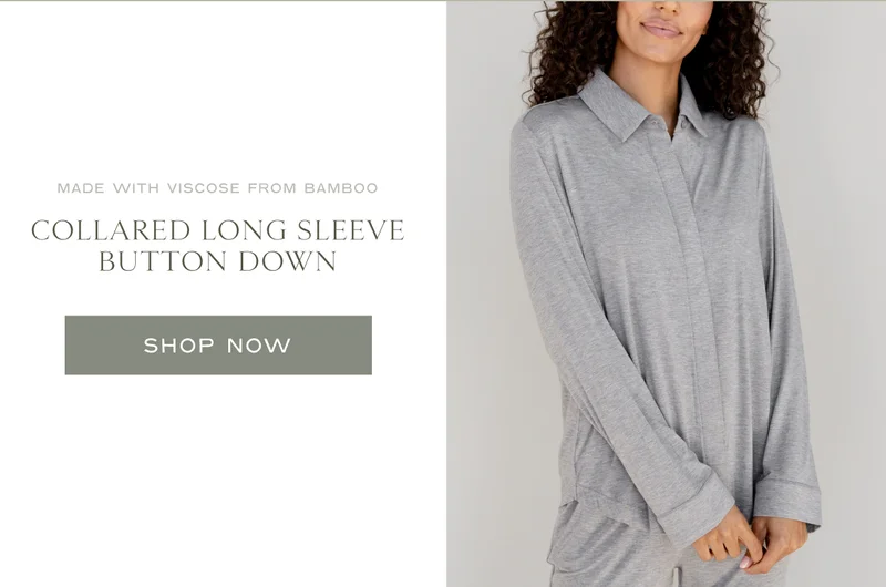 Shop The Collared Long Sleeve Button Down