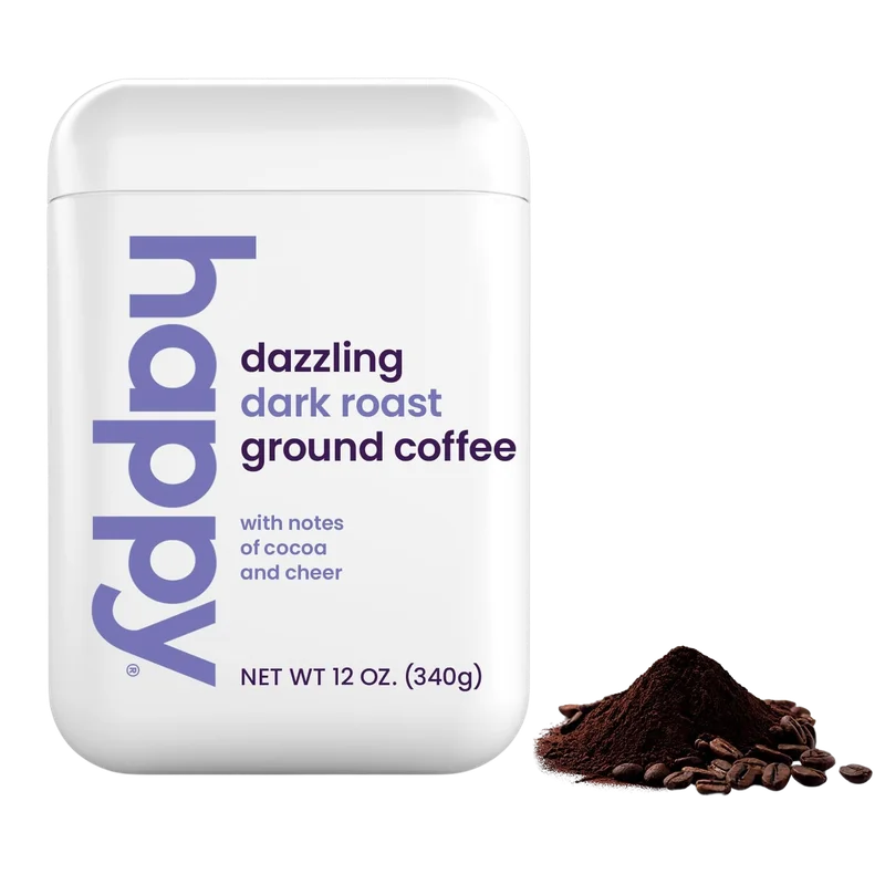 Image of We Are Happy Dark Roast Ground Coffee