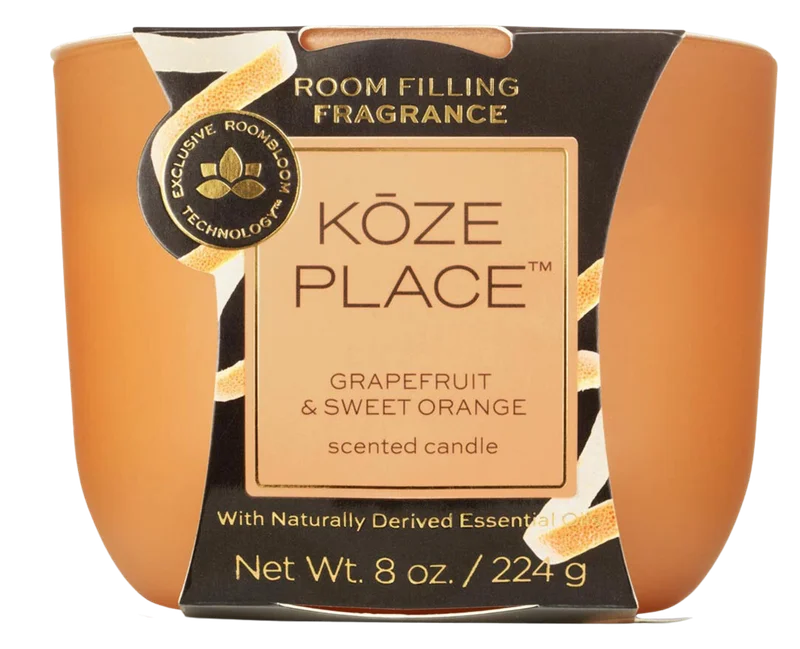 Image of Koze Place Grapefruit & Sweet Orange Candle