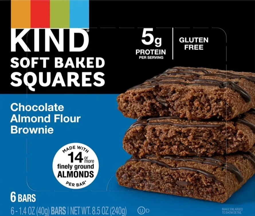 Image of KIND Chocolate Almond Flour Squares Brownie (6 CT)