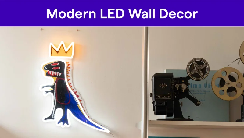 Modern LED Wall Decor