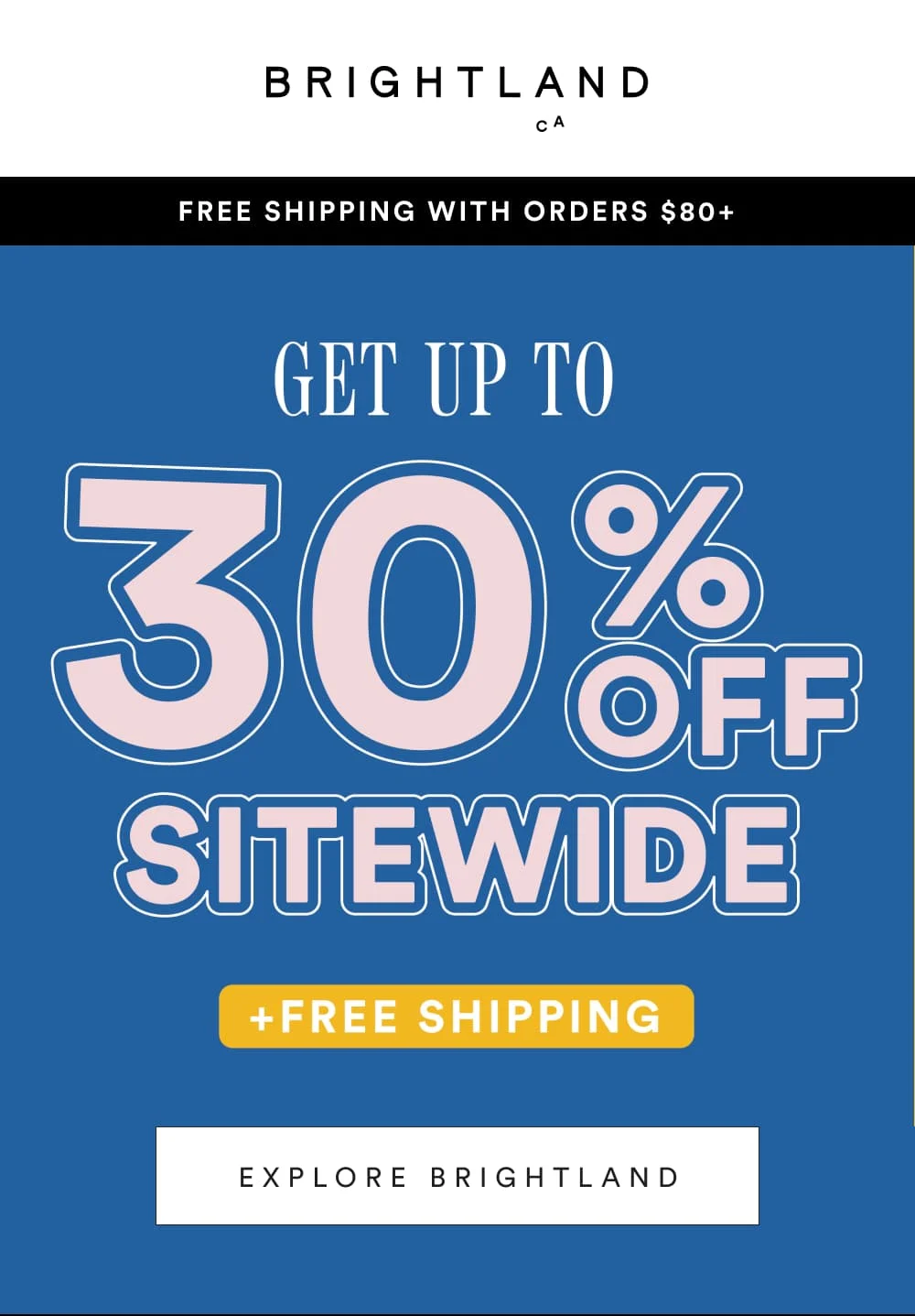 Get up to 30% Off Sitewide