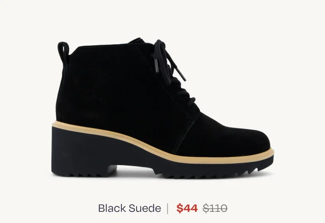 Maude Wedge Lace-Up Boot