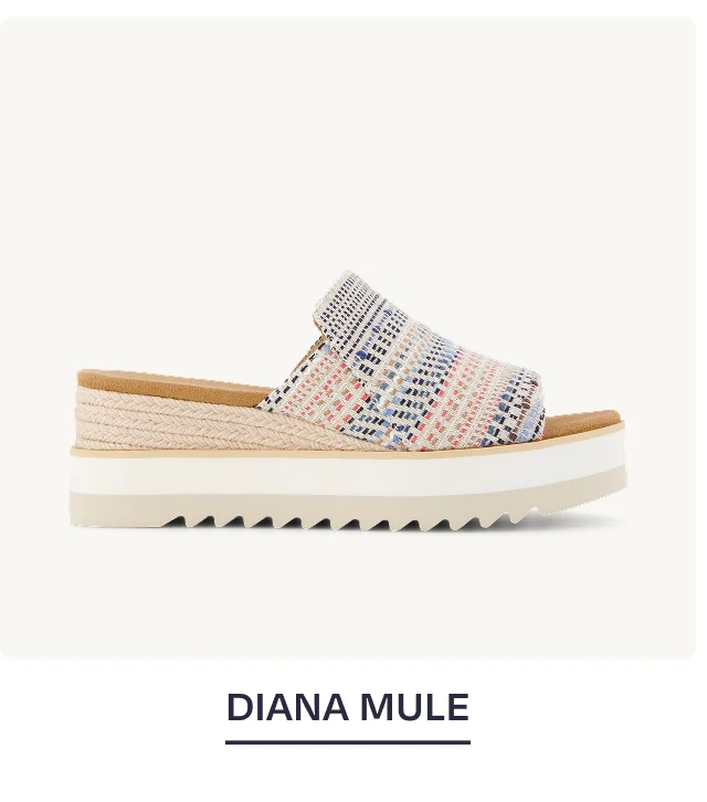 Diana Mule Wedge Sandal