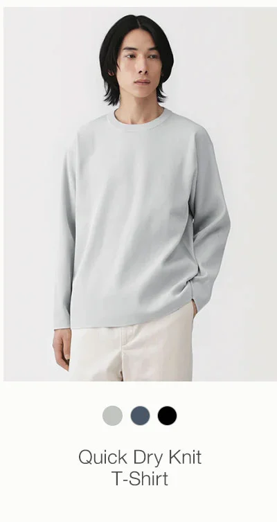 Shop Men's Quick Dry Knit T-Shirt