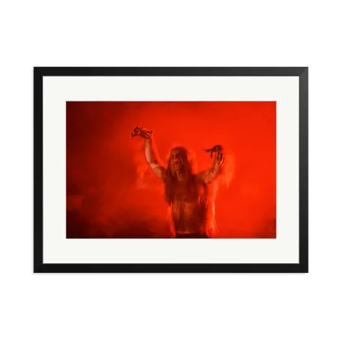 Ozzy Osbourne Bark at the Moon Framed Print