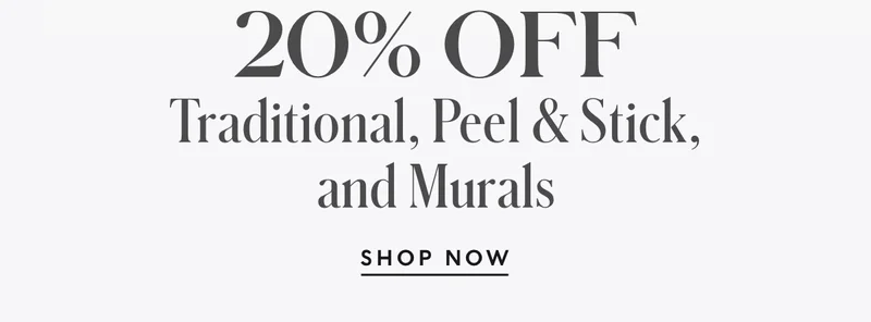 20% Off Wallpaper