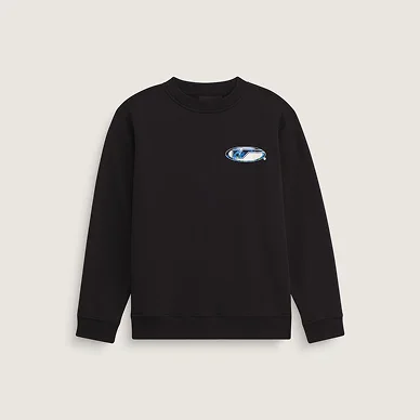 Kids Bevel Flame Crew Sweatshirt