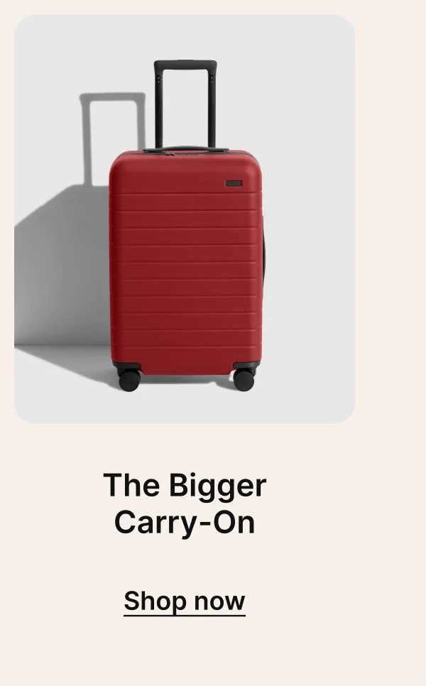 THE BIGGER CARRY-ON