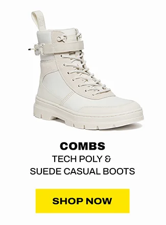 Combs Tech Poly & Suede Casual Boots