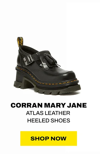 Corran Atlas Leather Mary Jane Heeled Shoes