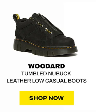 Woodard Tumbled Nubuck Leather Low Casual Boots