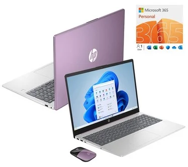 HP 15" Touch Laptop Intel N100 4GB 128GB w/ MS365 & Voucher