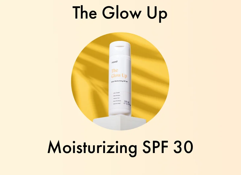 The Glow Up [product ellipse] Moisturizing SPF 30