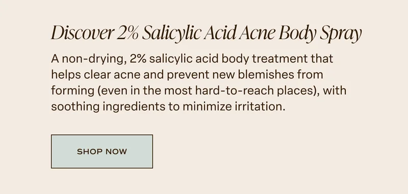 Acne Body Spray