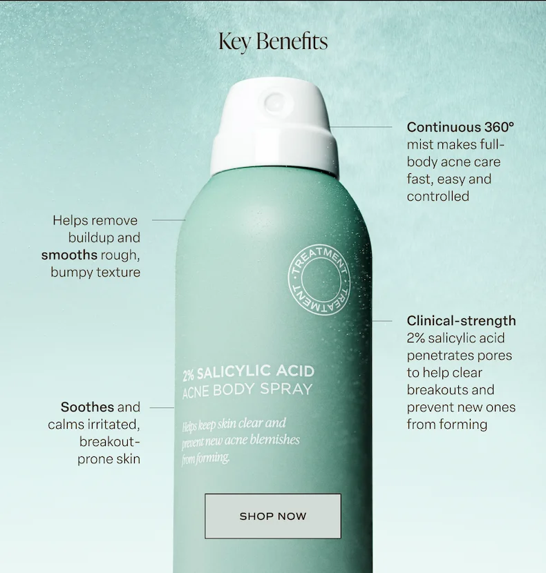 Acne Body Spray