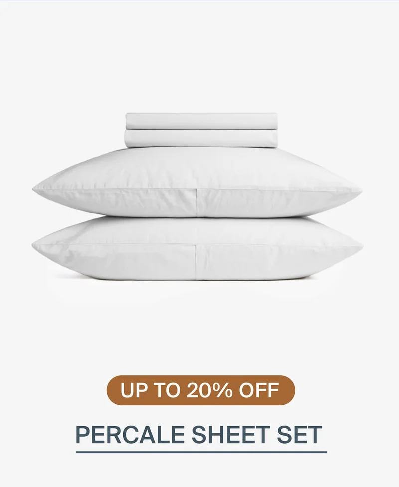 Percale sheet set