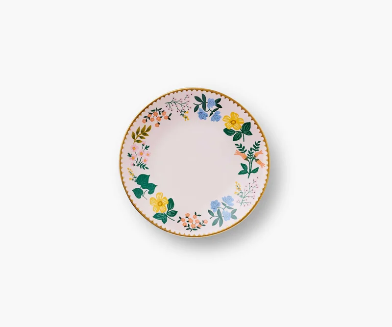 Image of Porcelain Ring Dish - Wildwood