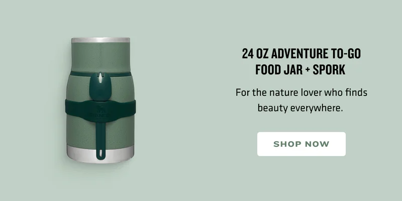 Adventure To-Go Food Jar + Spork | 24 OZ