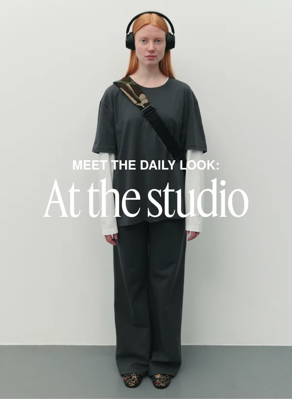 Meet The Daily Look: At the studio