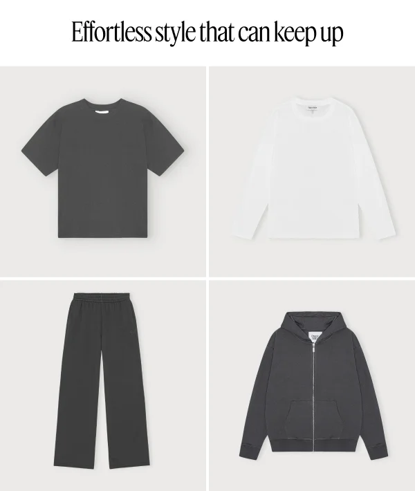 Effortless style that can keep up