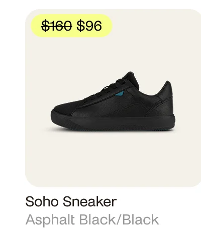 Tidal Sneaker Black/Black