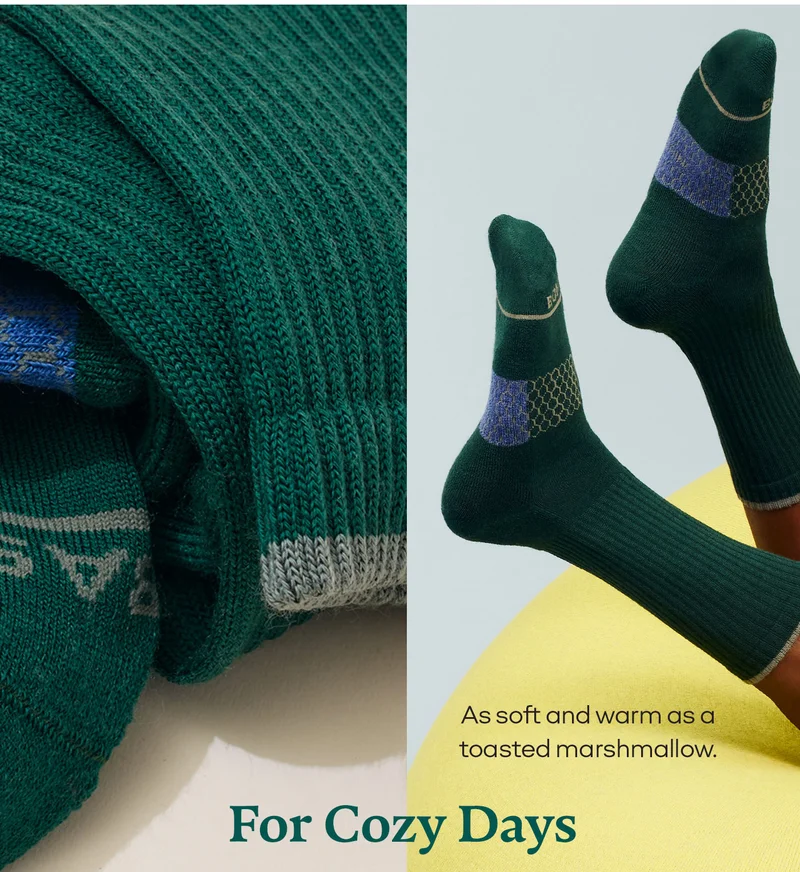 As soft and warm as a toasted marshmallow. For Cozy Days