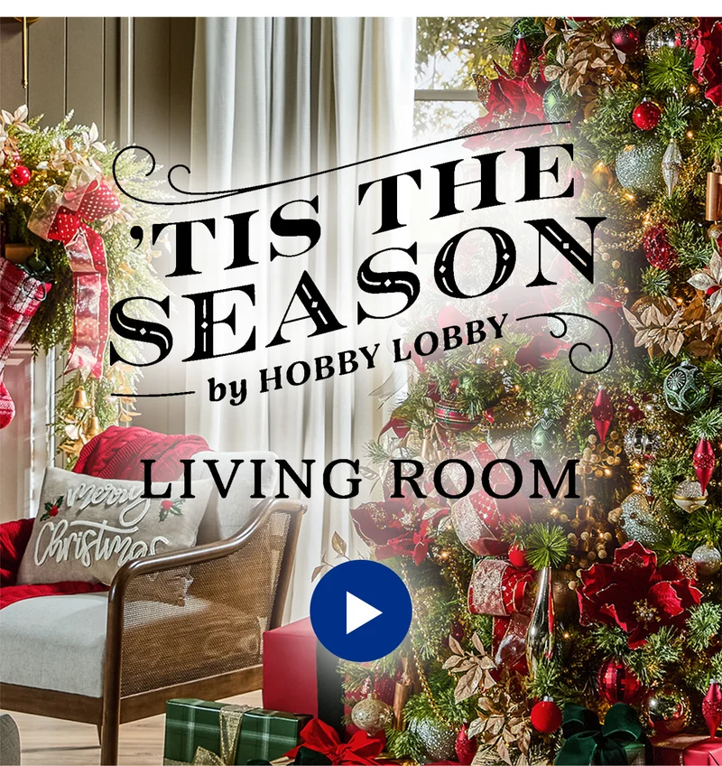 Discover a variety of ways to decorate your living room with festive favorites!