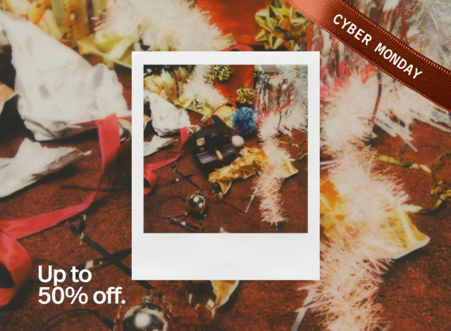Get in a Cyber Monday mood.