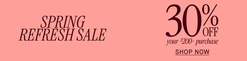 Spring Refresh Sale