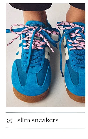 slim sneakers