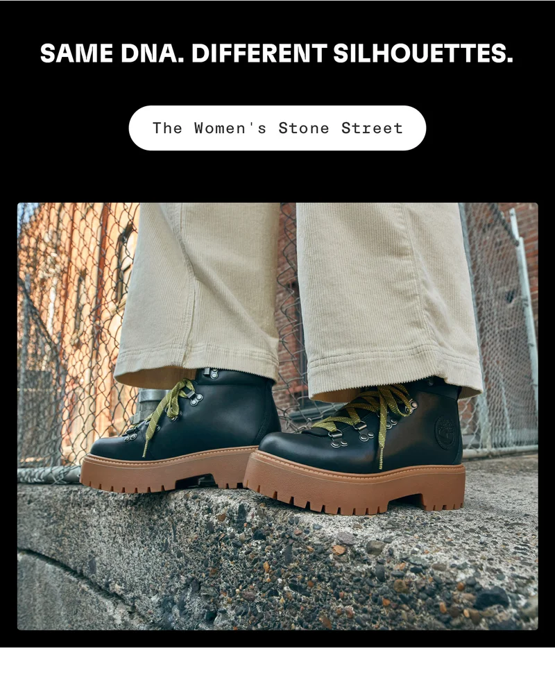 Same DNA. Different silhouettes. The Women's Stone Street.
