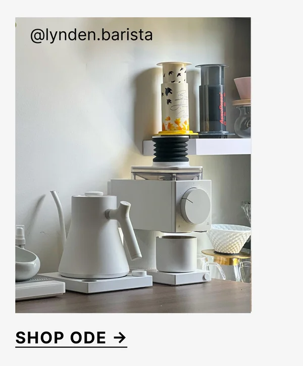 @lynden.barista shop ODE →