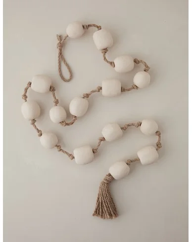 Ceramic Beads by Sarah Sherman Samuel - Natural / Medium