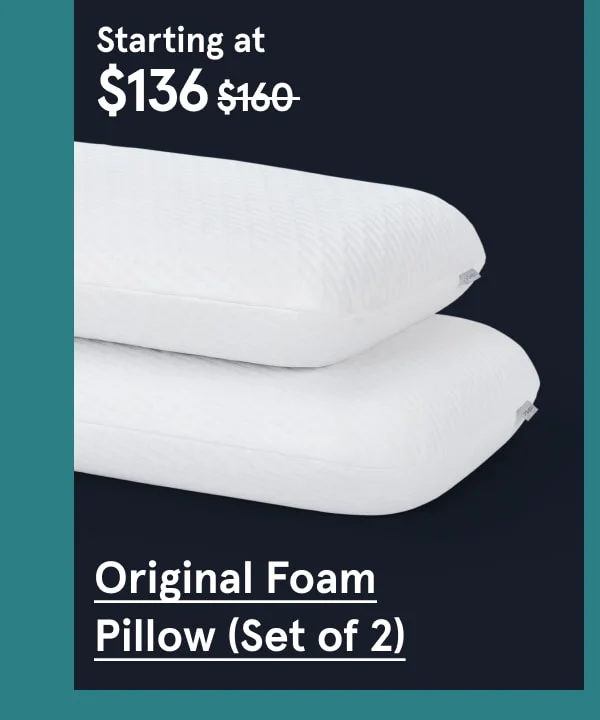 Original Foam Pillow (Set of 2)