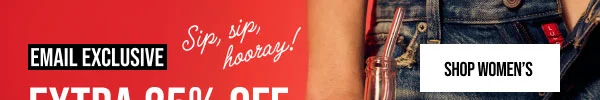 Extra 25% off Shop Women's