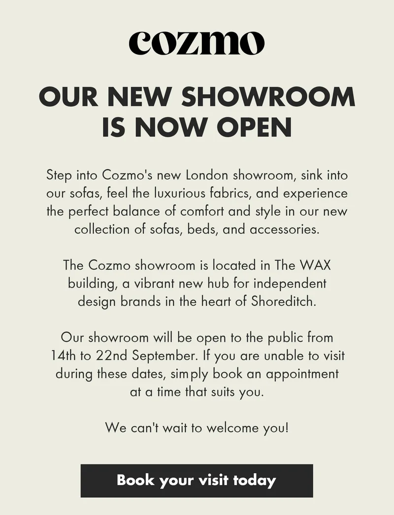 Our New Showroom Is Open