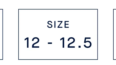 SIZE 12 - 12.5
