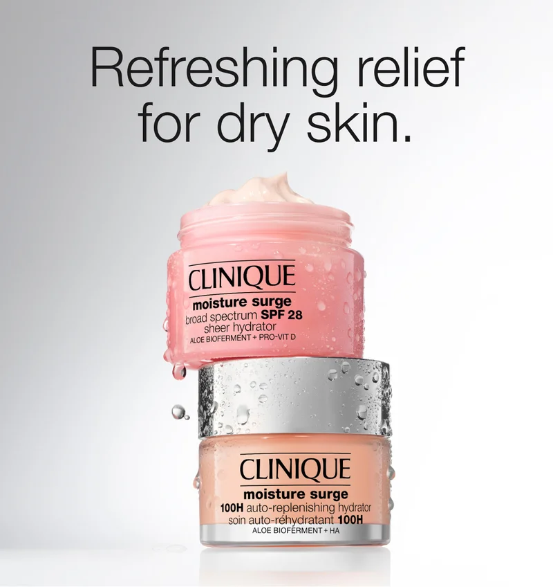 Refreshing relief for dry skin.