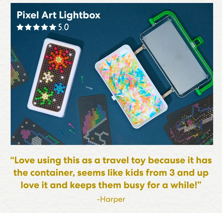 Pixel Art Lightbox